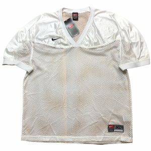 NIKE White Football Practice Jersey Sz XL